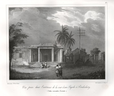 Pagode à Pondichéry