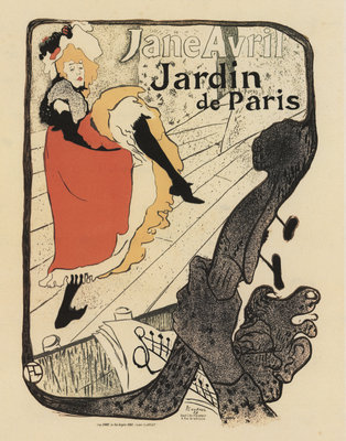 Jane Avril - Jardin de Paris