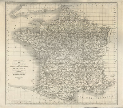 Carte d'état major du Maréchal Soult